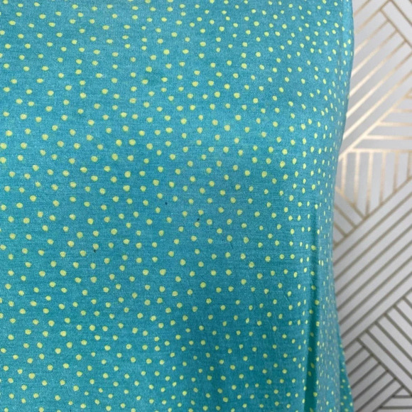 Marimekko Kissi Sleeveless Polka Dot Tank Dress Turquoise Size US Small - Picture 3 of 12
